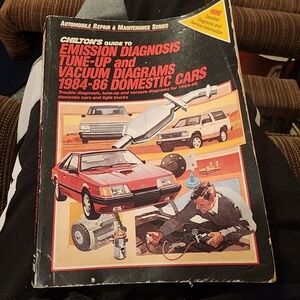 1984-86 Chilton's Guide to Emission Diagnosis/Tune-up & Vacuum Diagrams  #7756